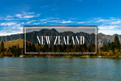 New Zealand – Recommended Social Media Accounts