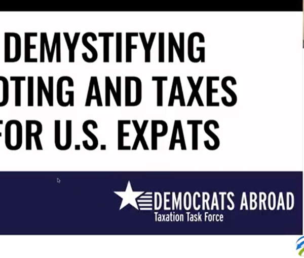 Demystifying Voting And Taxes For US Expats – 2024 US Expat Finance Conference