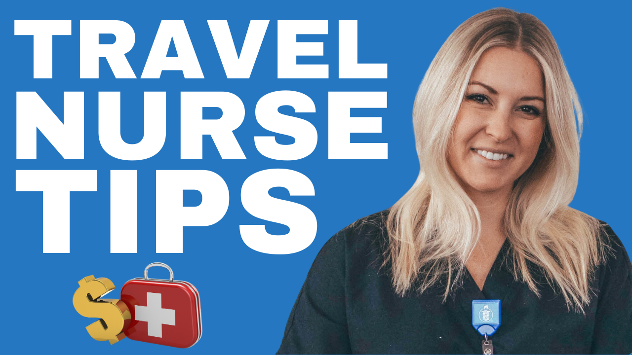 travel nurse tips graphic